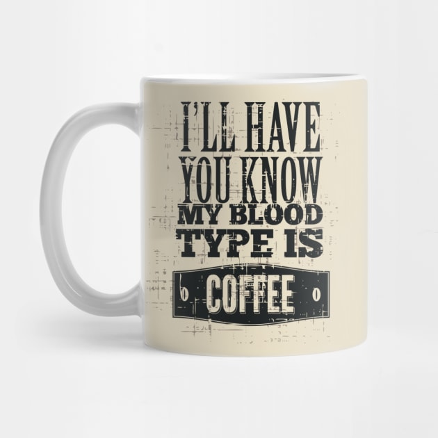 Blood Type Coffee by SerialWordAbuser